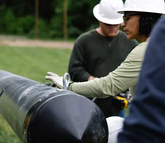 Installing a GridCore Utility Pole