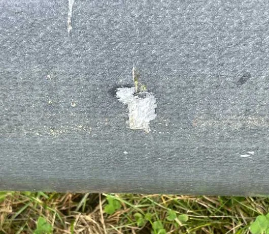 utility pole damage