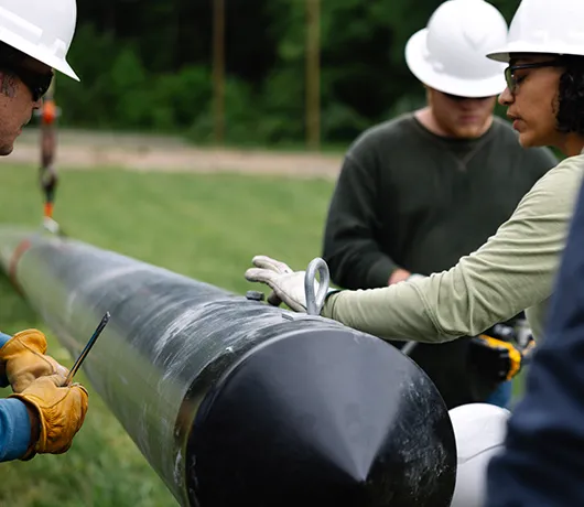 Installing a GridCore Utility Pole